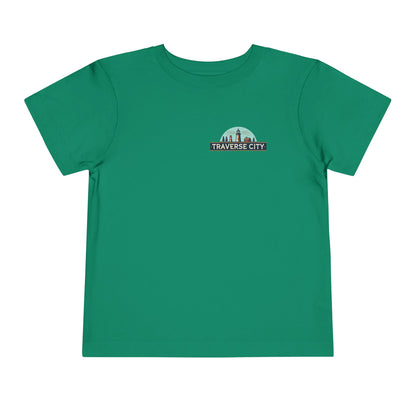 Vintage Traverse City Unisex Toddler Short Sleeve Tee