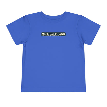 Vintage Mackinac Island Unisex Toddler Short Sleeve Tee