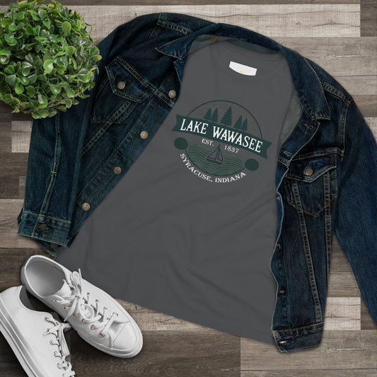 Vintage Lake Wawasee Women's Cotton Tee