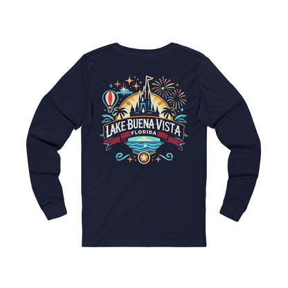 Adventurous Lake Buena Vista Unisex Jersey Long Sleeve Tee