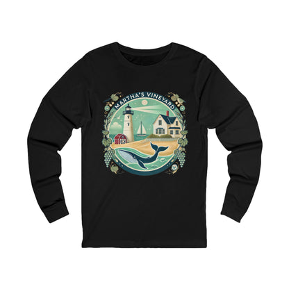 Vintage Martha's Vineyard Unisex Jersey Long Sleeve Tee