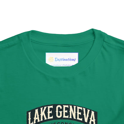 Vintage Lake Geneva Unisex Toddler Short Sleeve Tee