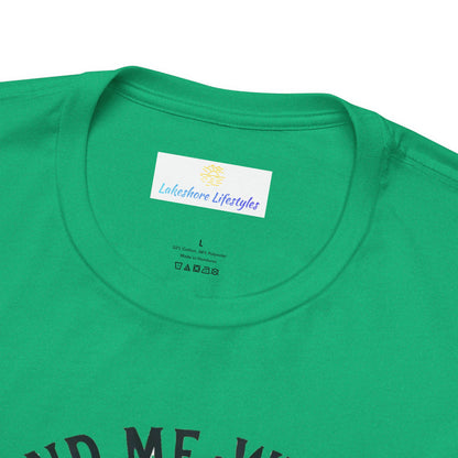 Find Me Where Lake Meets Sky Jersey Short Sleeve Tee