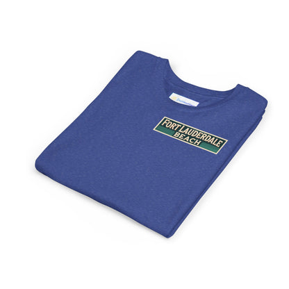 Vintage Fort Lauderdale Unisex Youth Short Sleeve Tee