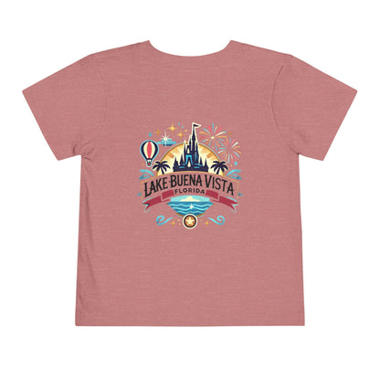 Adventurous Lake Buena Vista Unisex Toddler Short Sleeve Tee