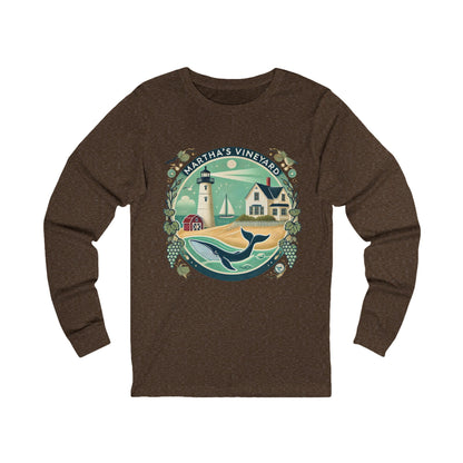 Vintage Martha's Vineyard Unisex Jersey Long Sleeve Tee