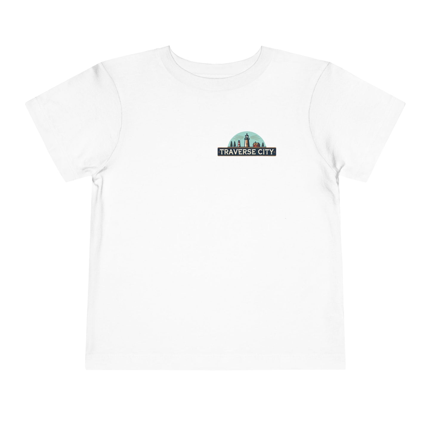 Vintage Traverse City Unisex Toddler Short Sleeve Tee