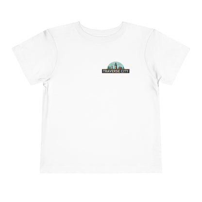 Vintage Traverse City Unisex Toddler Short Sleeve Tee