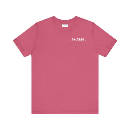 Latitudes Chicago Skyline Unisex Jersey Short Sleeve Tee