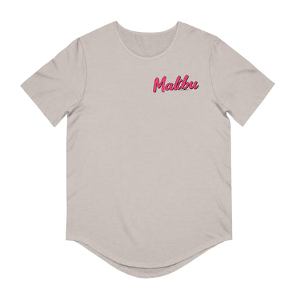 Retro Malibu Men's Jersey Curved Hem Tee