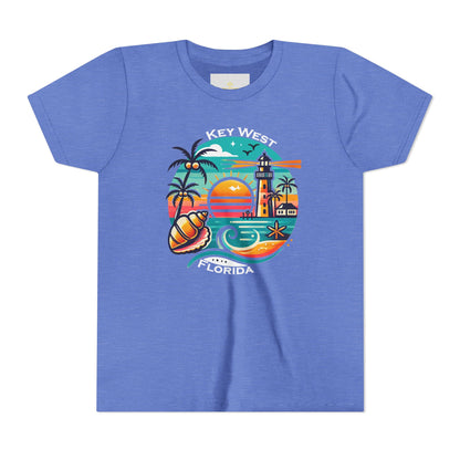 Vibrant Key West Youth Short Sleeve Tee