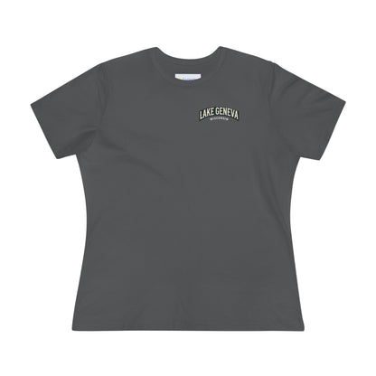 Vintage Lake Geneva Women's Cotton Tee