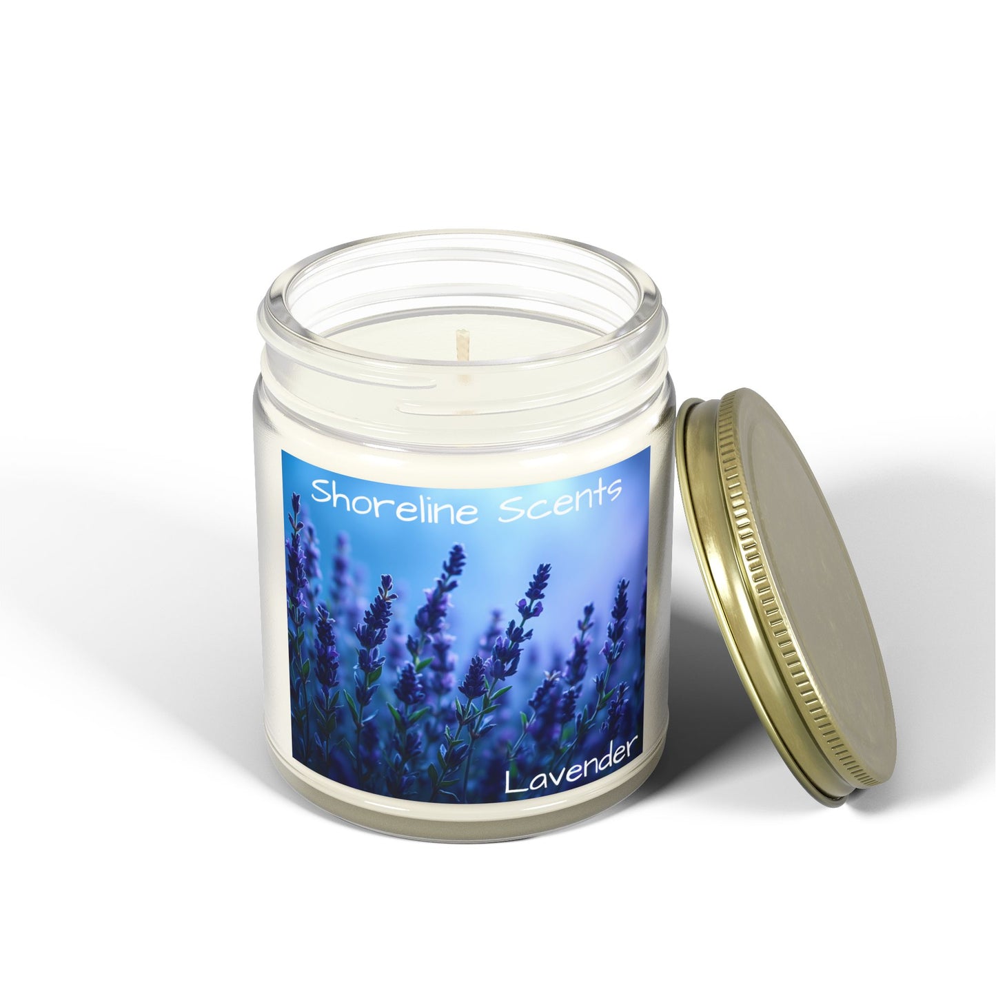 Lavender Scented Candle (Apricot Wax)