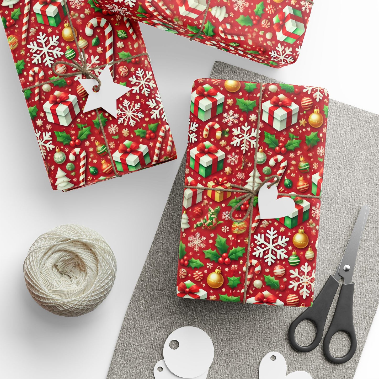 Candy Canes Christmas Wrapping Paper