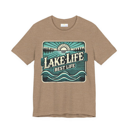 Lake Life Best Life Jersey Short Sleeve Tee