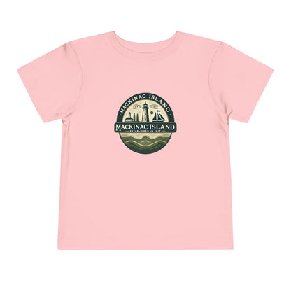 Vintage Mackinac Island Unisex Toddler Short Sleeve Tee