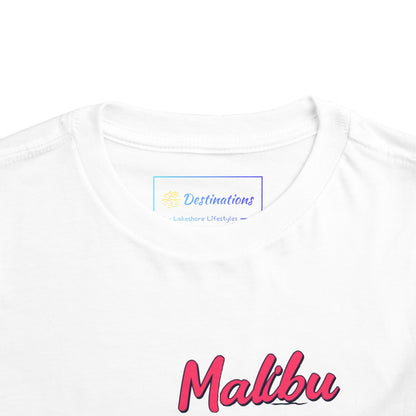 Retro Malibu Unisex Toddler Short Sleeve Tee