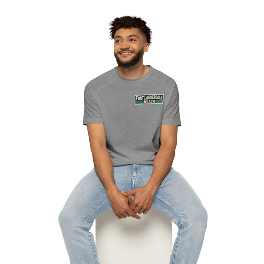 Vintage Fort Lauderdale Men's Raglan T-Shirt