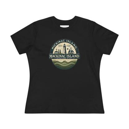 Vintage Mackinac Island Women's Cotton Tee