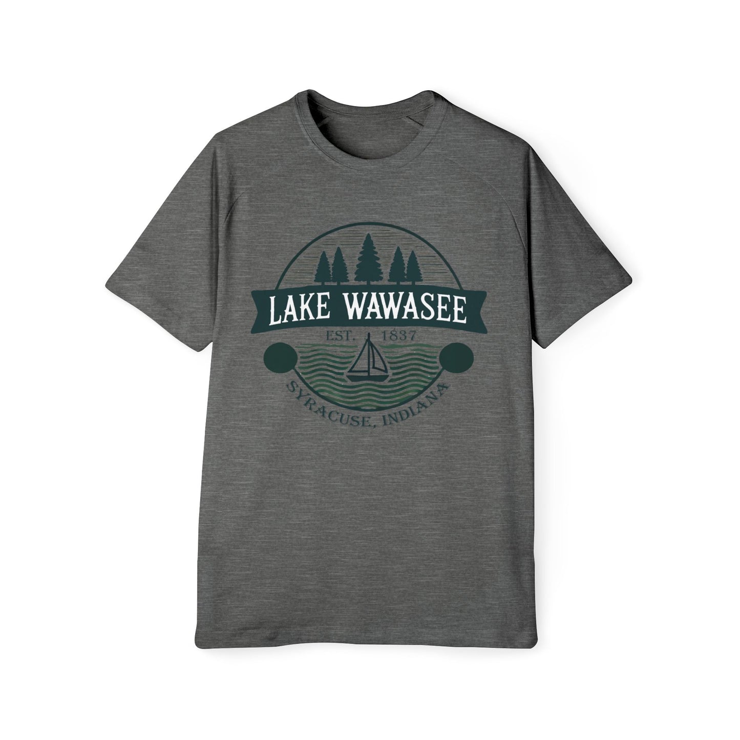 Vintage Lake Wawasee Men's Raglan T-Shirt