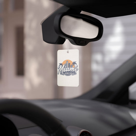 Retro Miami Car Air Freshener