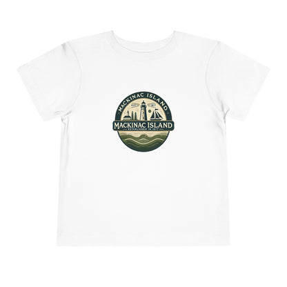 Vintage Mackinac Island Unisex Toddler Short Sleeve Tee