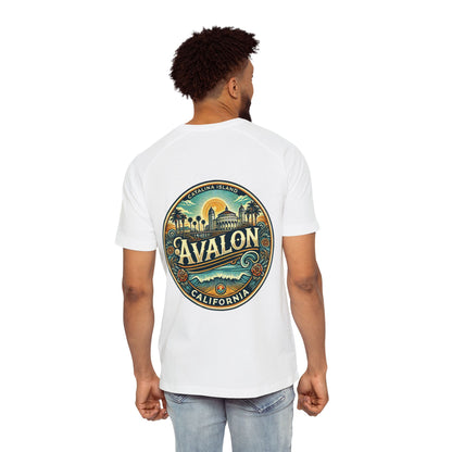 Elegant Avalon Men's Raglan T-Shirt