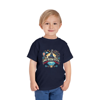 Adventurous Lake Buena Vista Unisex Toddler Short Sleeve Tee