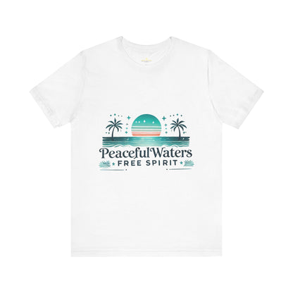 Peaceful Waters Free Spirit Jersey Short Sleeve Tee