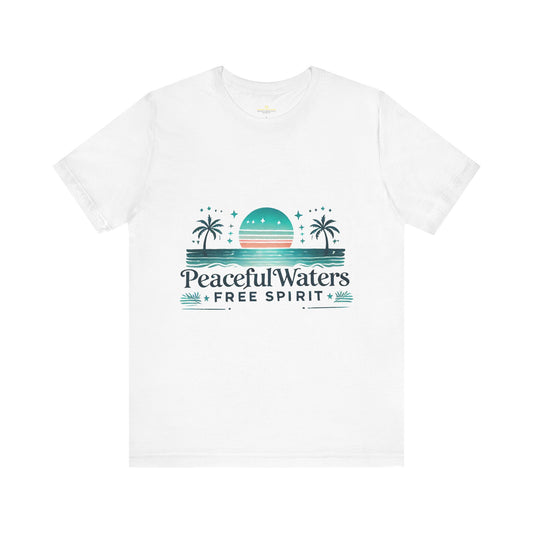 Peaceful Waters Free Spirit Jersey Short Sleeve Tee