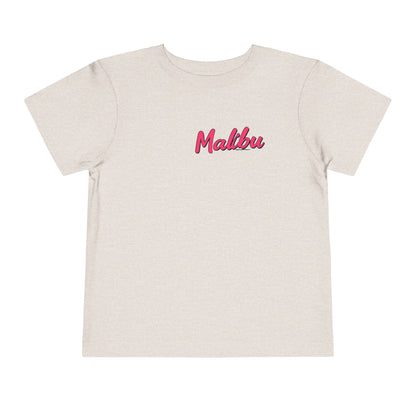 Retro Malibu Unisex Toddler Short Sleeve Tee