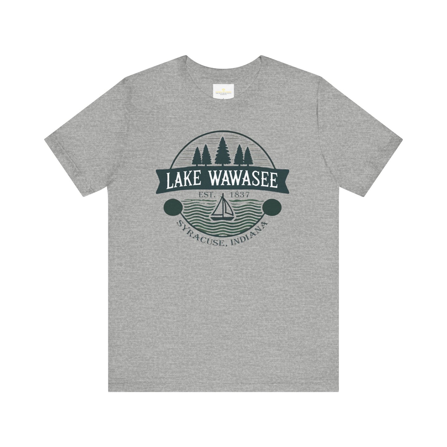 Vintage Lake Wawasee Unisex Jersey Short Sleeve Tee