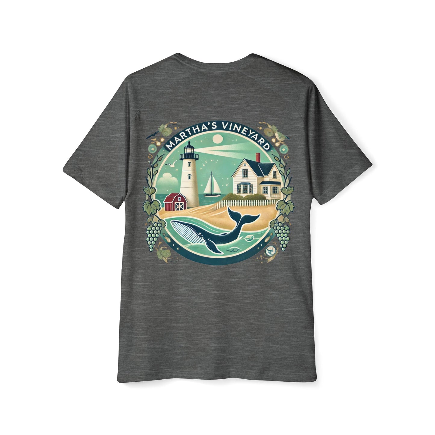 Vintage Martha's Vineyard Men's Raglan T-Shirt