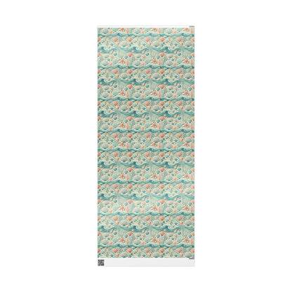 Ocean Seashells Wrapping Paper