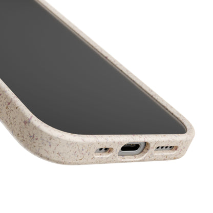 Red Hearts Print MagSafe Biodegradable Phone Case