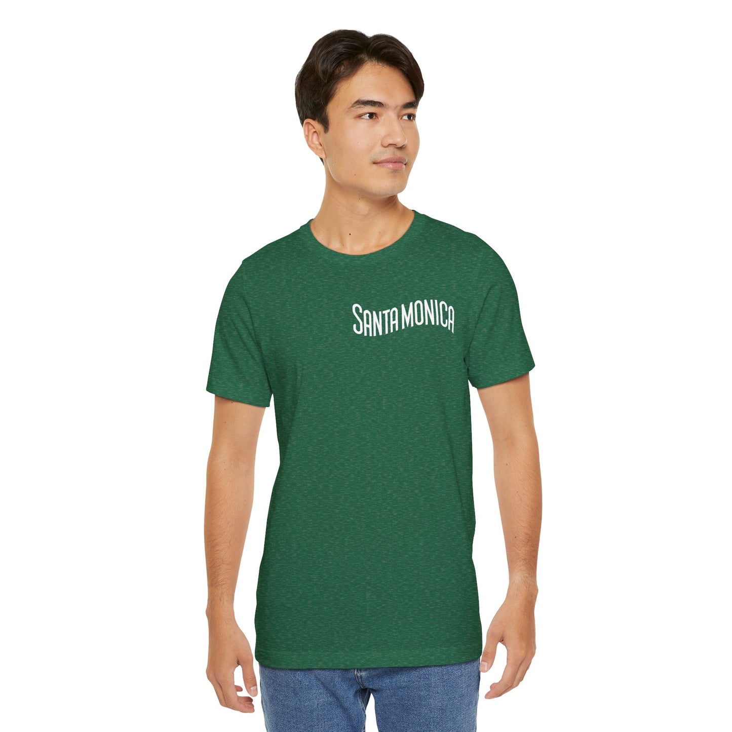 Vibrant Santa Monica Unisex Jersey Short Sleeve Tee