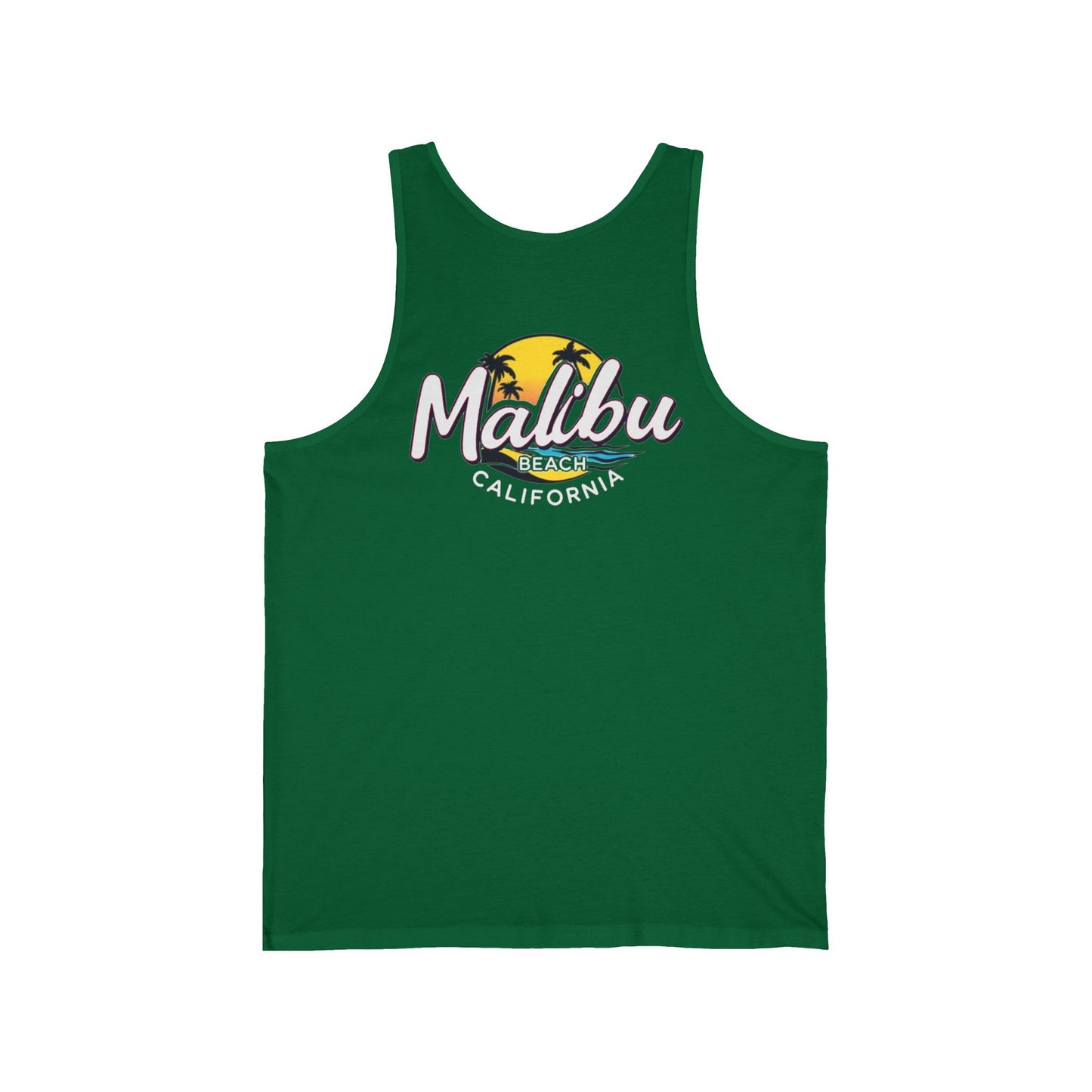 Retro Malibu Unisex Jersey Tank
