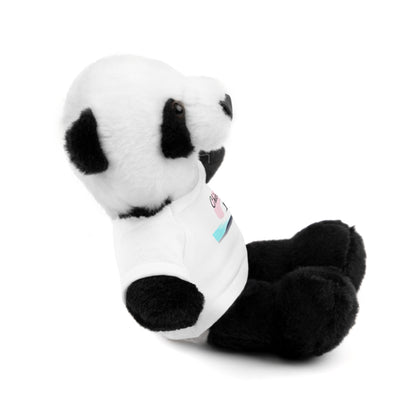 Elegant Chicago Skyline Stuffed Animals with Tee