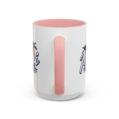 Retro Miami Accent Coffee Mug