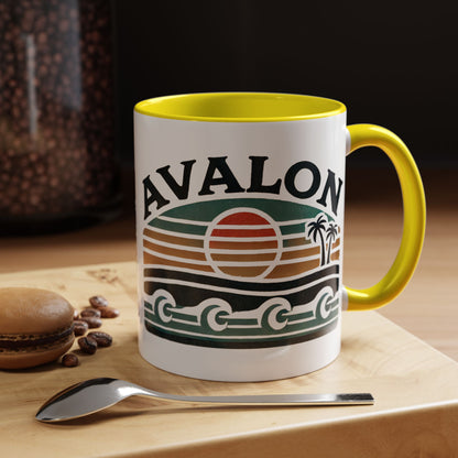 Retro Avalon Accent Coffee Mug
