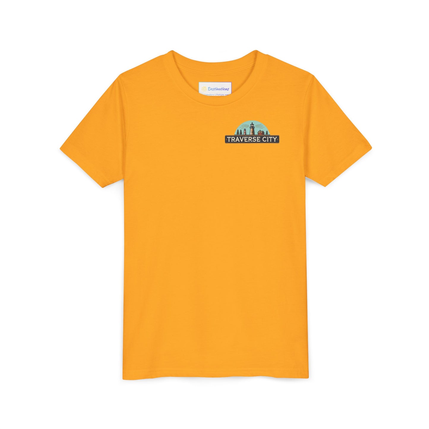 Vintage Traverse City Unisex Youth Short Sleeve Tee