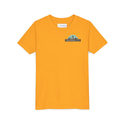 Vintage Traverse City Unisex Youth Short Sleeve Tee