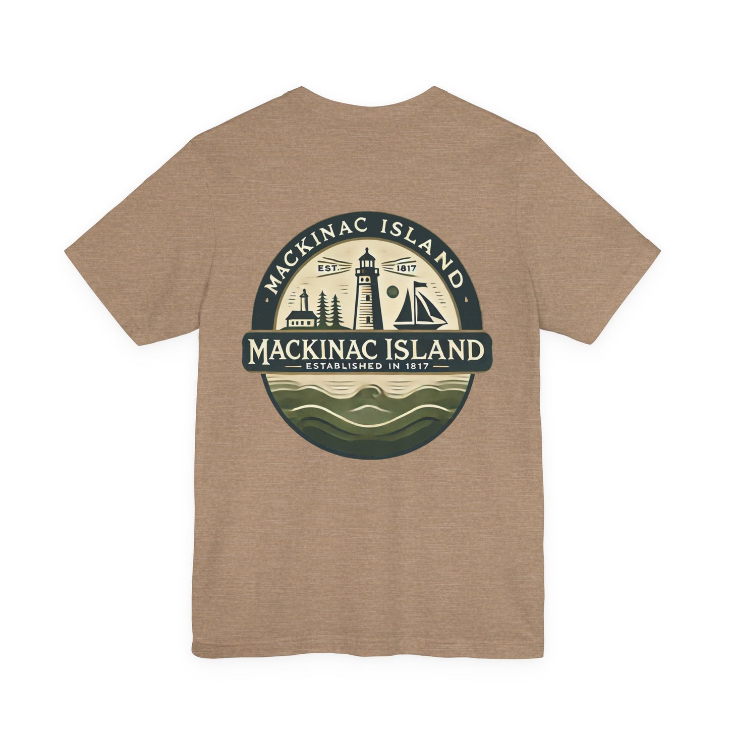 Vintage Mackinac Island Unisex Jersey Short Sleeve Tee