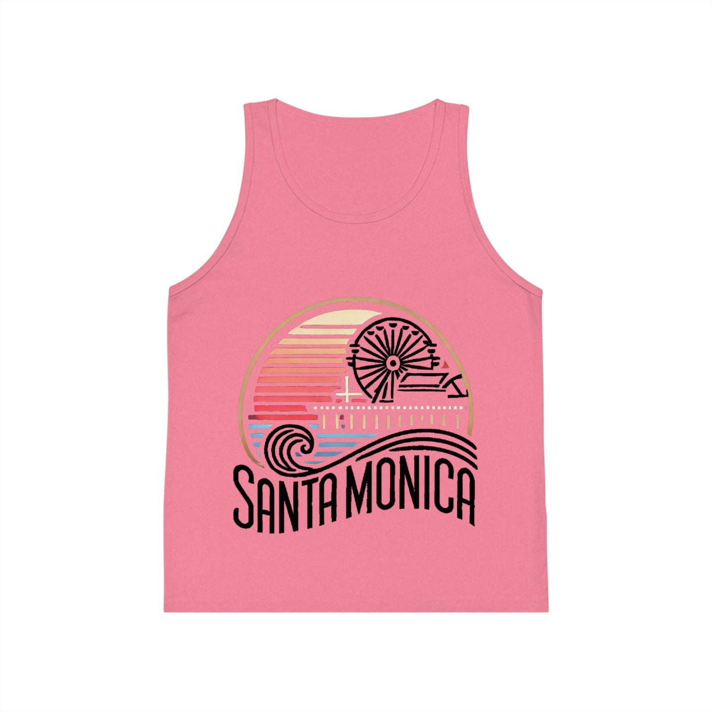 Vibrant Santa Monica Kid's Jersey Tank Top