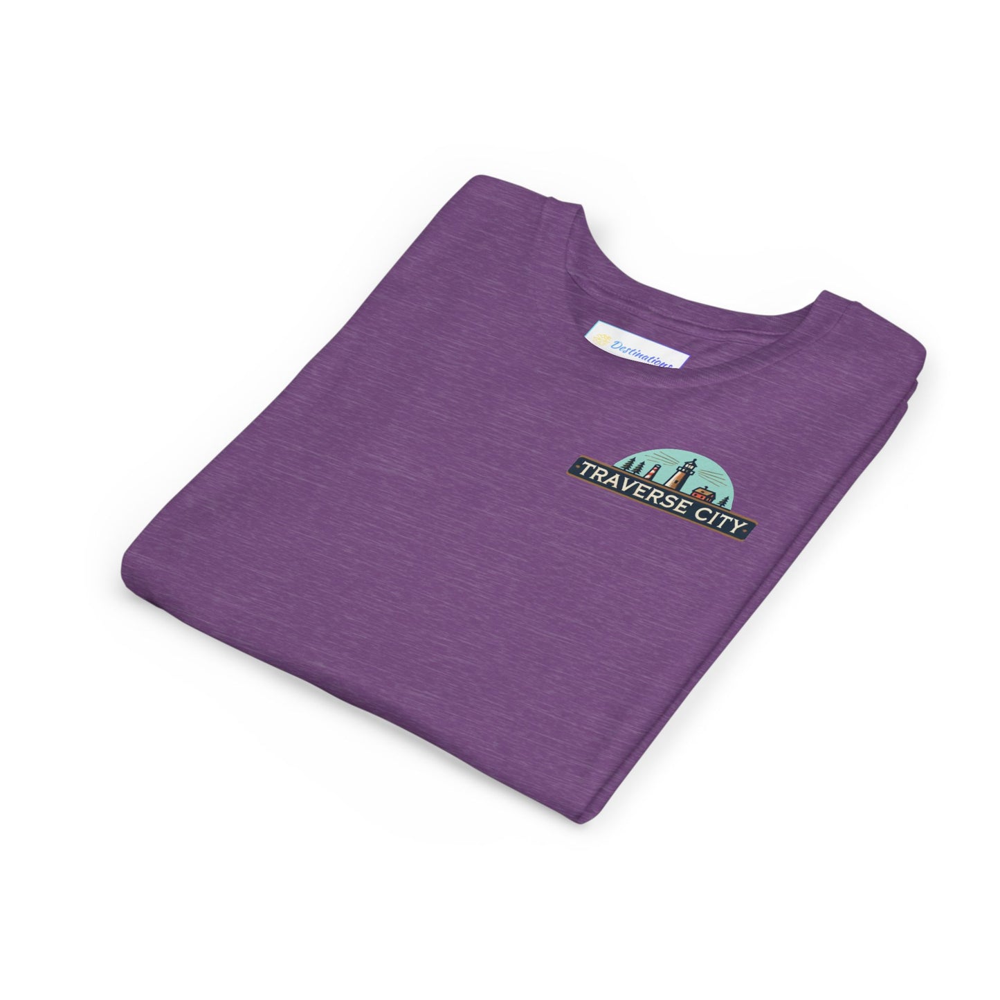 Vintage Traverse City Unisex Youth Short Sleeve Tee