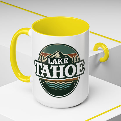 Vintage Lake Tahoe Accent Coffee Mug