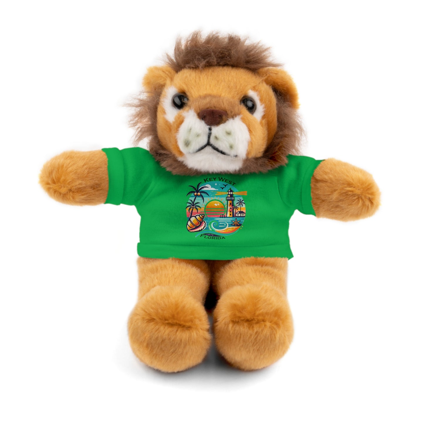 Vibrant Key West Stuffed Animals with Tee