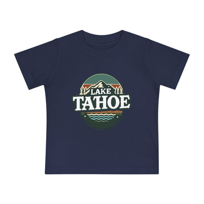 Vintage Lake Tahoe Unisex Baby Short Sleeve T-Shirt