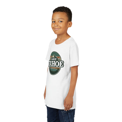 Vintage Lake Tahoe Unisex Youth Short Sleeve Tee