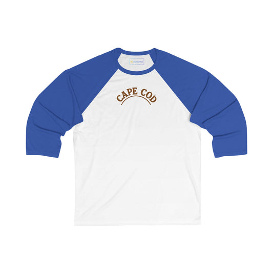 Rustic Cape Cod Men's 3/4 Sleeve Baseball Tee